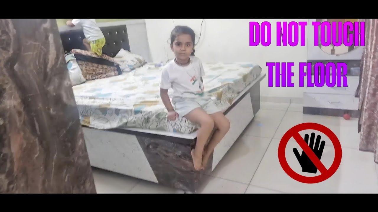 Do Not Touch The Floor Challenge 🏠🔥 | Funny Family Challenge