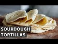 Sourdough Tortillas (30 minutes recipe)