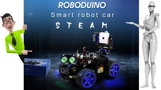 Roboduino Smart Robot Car Kit Unbox, assembly & testing