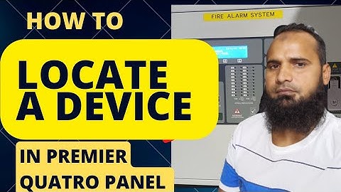 HOW TO LOCATE OR VERIFY A DEVICE ADDRESS IN ZETA PREMIER QUATRO PANEL || #firealarm  #zeta #verify