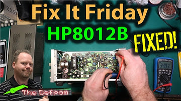 🔴 #484 HP8012B Pulse Generator Repair Part 1