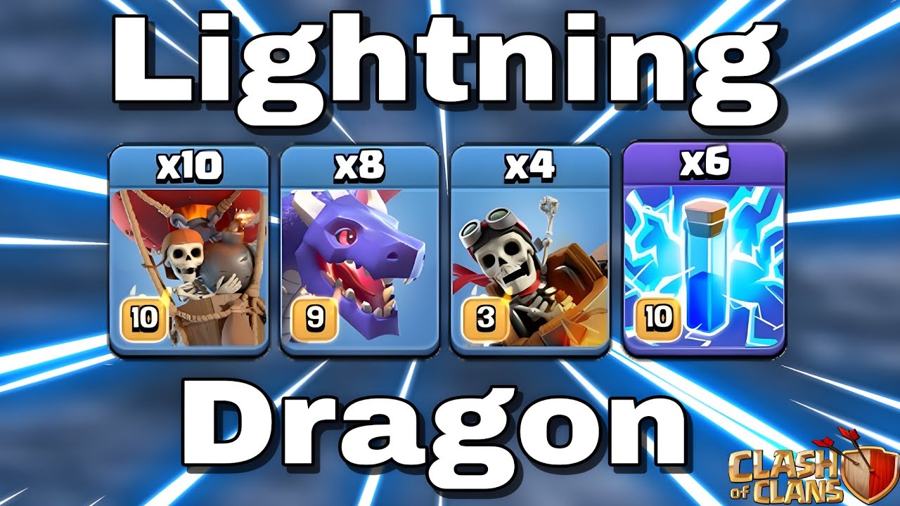 Th15 Lightning Dragon + Dragon Rider Attack Strategy 2023!! Best Dragon