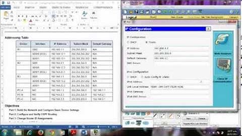 8.2.4.5 Lab - Configuring Basic Single-Area OSPFv2