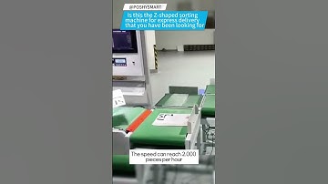Is this the Z-shaped sorting machine for express delivery that you have been looking for