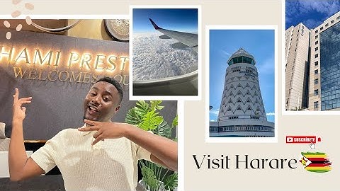 Harare must see - RGM International Airport| Inflight Turbulence 😭😱 #visitzimbabwe  #travelvlog