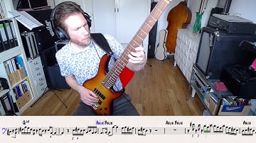 Havona - Jaco Pastorius Bass Cover Transcription Solo