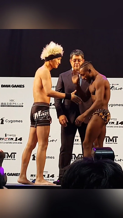 Rat fighter allergic to Shake Hand 🗿😬 #ufc #rizin #mma