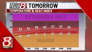 Evening weather forecast for June 18, 2024, with Ashley Brown