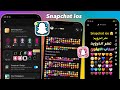 سناب شات الايفون للاندوريد بخط وايموجي الايفون اخر اصدار 2024 الوضع الليلي Snapchat On Android 
