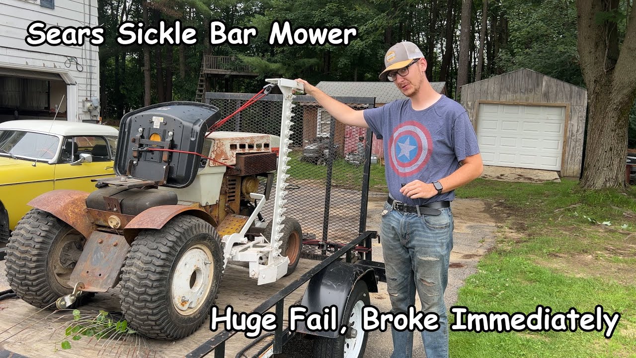 Sears sickle bar mower deals