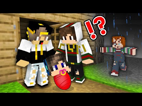 فلم ماين كرافت الهروب من الدمية تشاكي القاتلة ولكن حصل شيء مرعب  