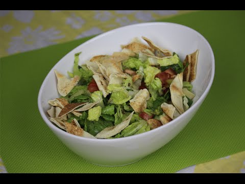 طريقة عمل اطيب واسهل فتوش الحلقة 10   