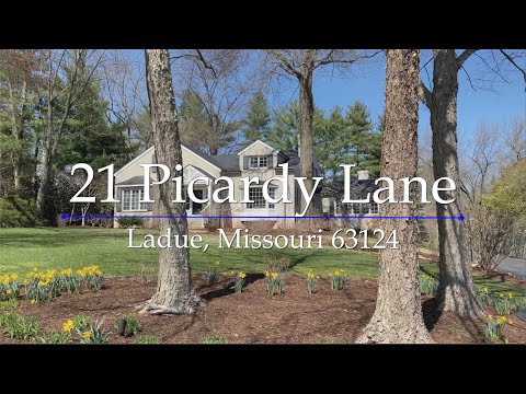 21 Picardy Lane, Ladue, MO home video tour