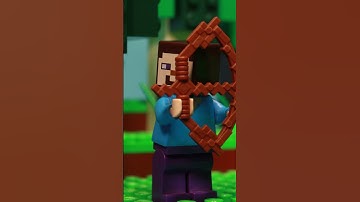 C418 - Death LEGO Minecraft #shorts stop motion