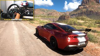 Ford Mustang GT 2024 | Forza Horizon 5 | Logitech g29 gameplay #forzahorizon5  #steeringwheel #fh5