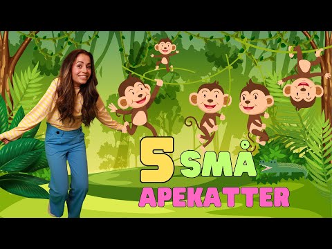 5 små apekatter