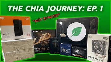 The Chia Journey: EP 1 - The Beginning of our Adventure! PLOTTING 1.5TB+ PER DAY!!
