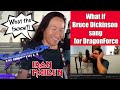 Herman Li Reaction to What if Bruce Dickinson sang for DragonForce - Through the Fire and Flames