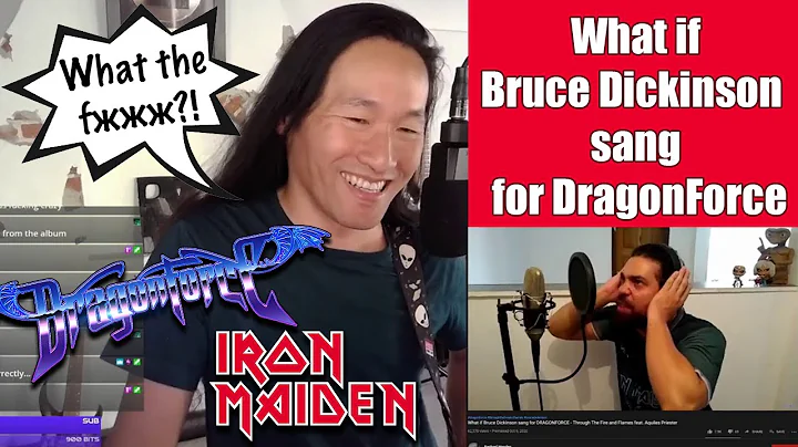 Herman Li Reaction to What if Bruce Dickinson sang...