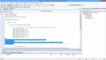 How to Use Dictionaries in C#
