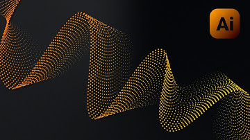 Particle Effect in  Illustrator | Adobe Illustrator Tutorial