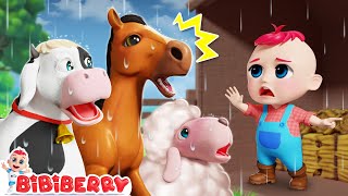 omg animal is lost farm baa baa black sheep kids songs bibiberry