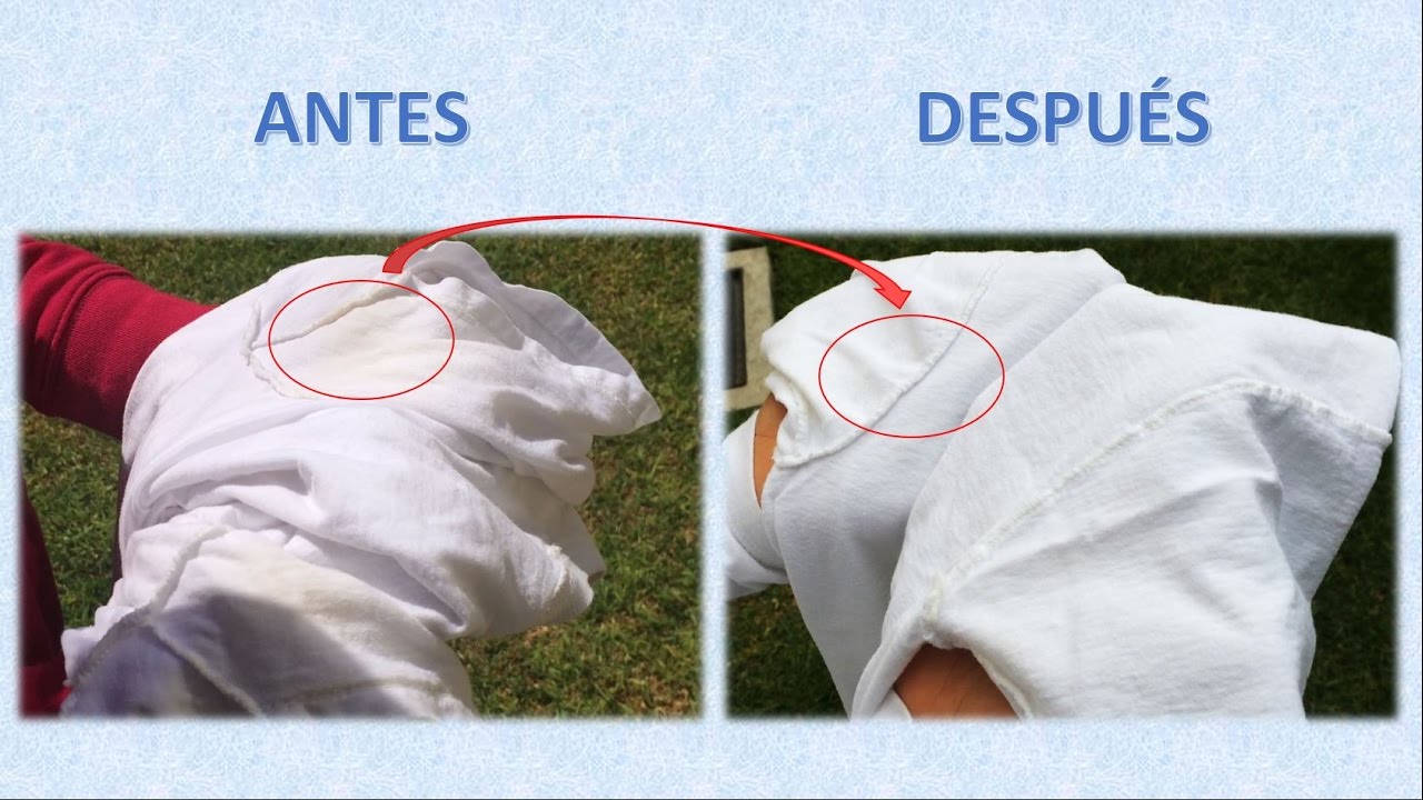 Cómo quitar manchas amarillas de la ropa blanca para que quede como nueva, Escaparate: compras y ofertas