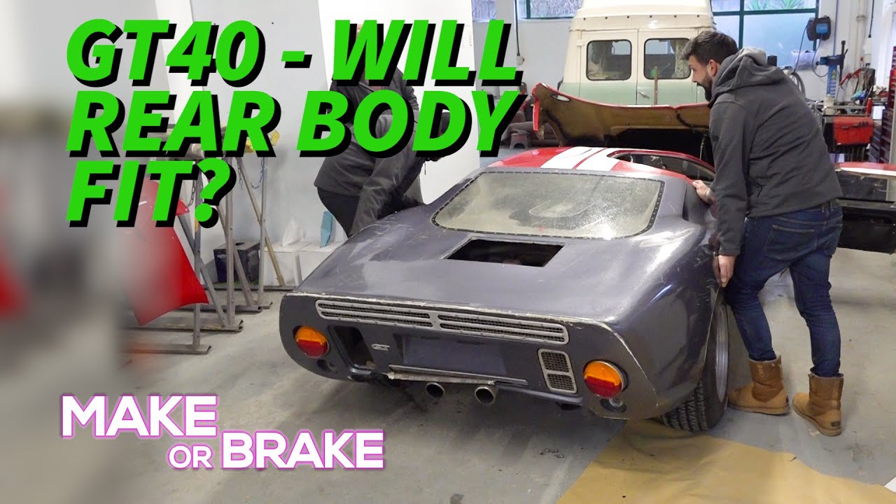 GT40 Supercar build EP7 Make or Brake YouTube
