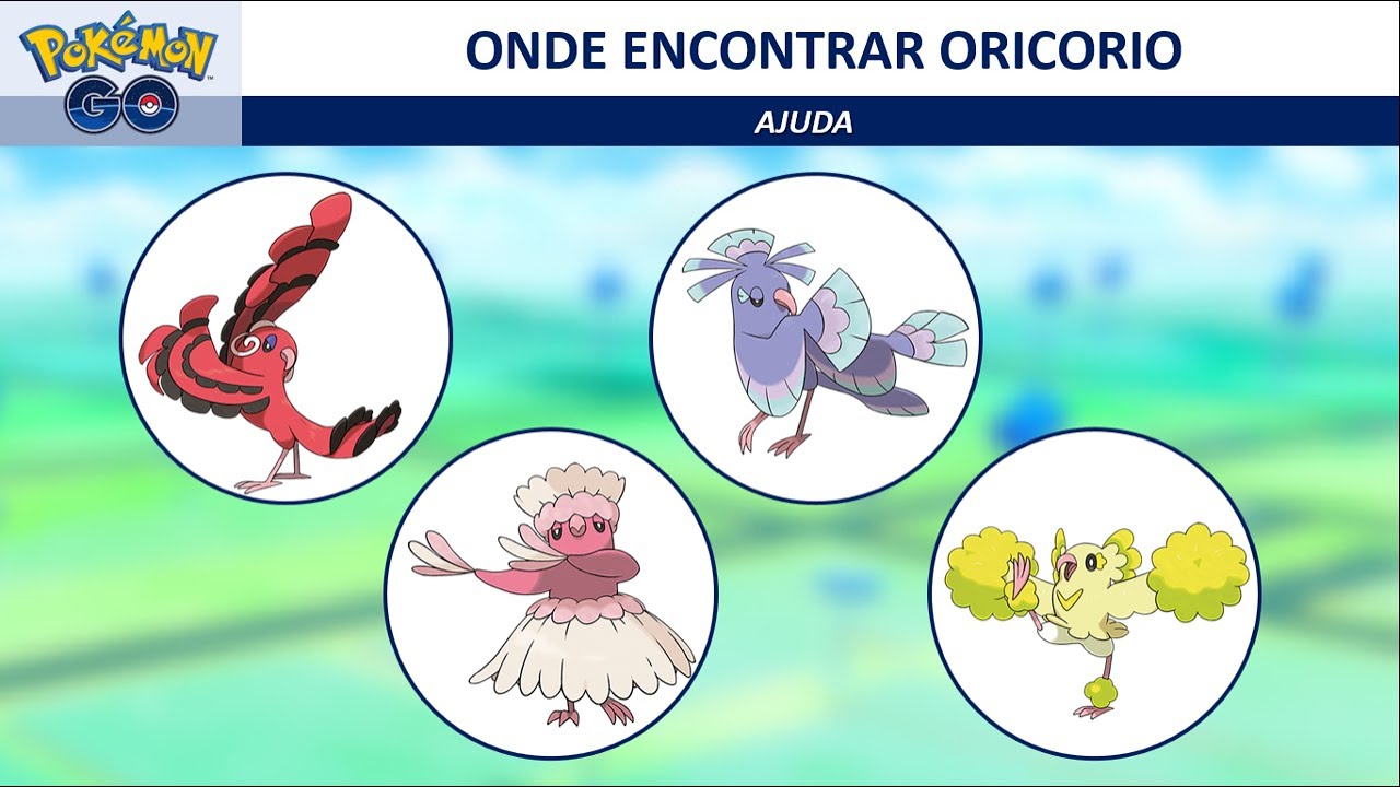 Onde encontrar Oricorio no Pokémon GO - YouTube