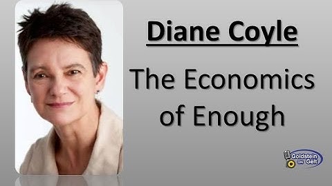 Diane Coyle - The Economics of Enough - interview - Goldstein on Gelt - March 2014