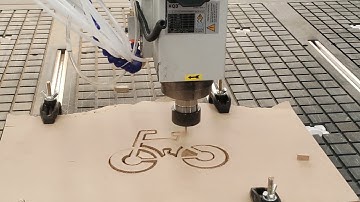 Test video of AKG1212 cnc router -3