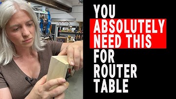 The one MUST HAVE tool for the router table. Plus.....perfect miters every single time