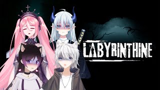 【Labyrinthine】 EP.1 萬聖節恐怖迷宮游！！  ft. 艾米莉絲，灰野白，紫紫葉ゆえ