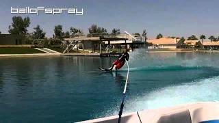 Slow Mo Water Ski Test