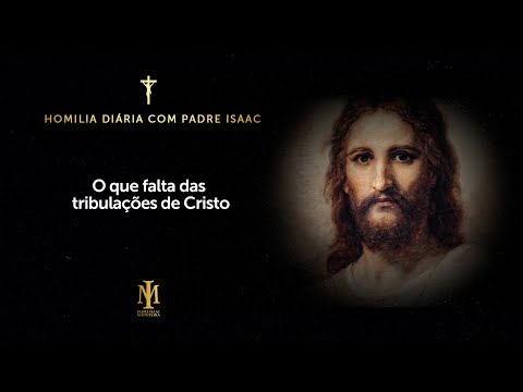 Homilia 11.09 I O que falta as tribulações de Cristo? I Segunda | 23º semana do tempo comum