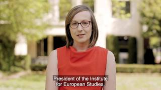 Ramona Coman presents The Institute for European Studies of the ULB