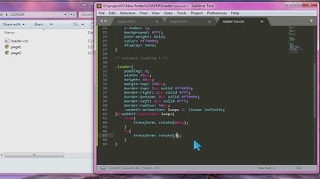 MEMBUAT ANIMASI LOADING DENGAN CSS HTML JAVASCRIPT JQUERY