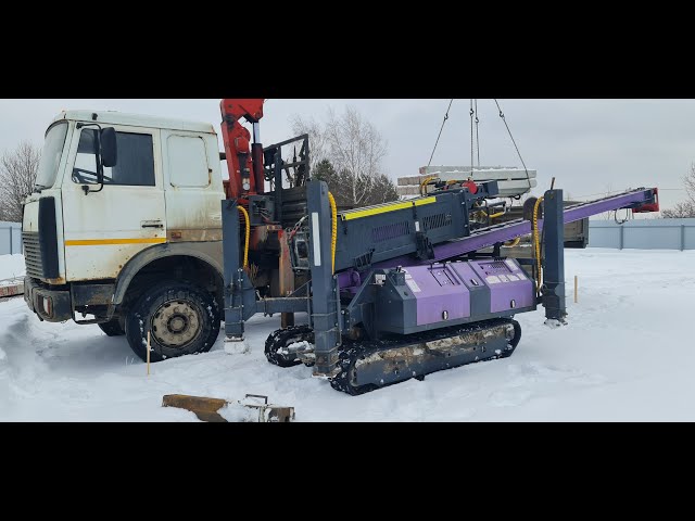 Фундамент из железобетонных свай под дом из бруса