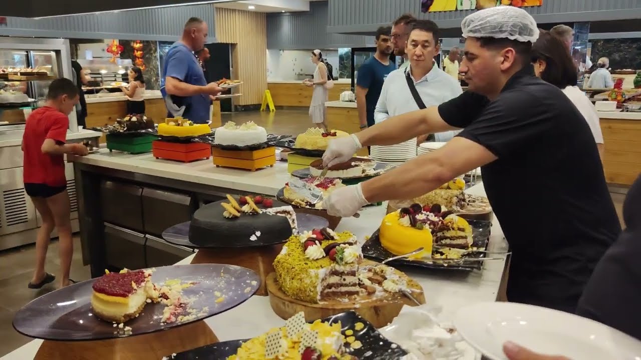 Обзор ужина в отеле Orange County Alanya 5* 2024