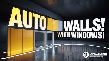 Walls That Build Themselves (With Windows!) – Unreal Engine 5 Blueprint Tutorial