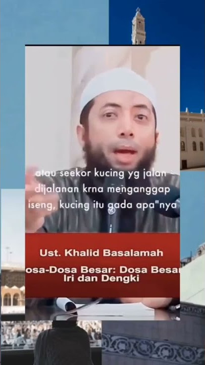dosa selalu memiliki efek jera yang besar ustadz Khalid Basalamah