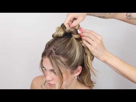 Hair hack, for the perfect messy bun! 💐