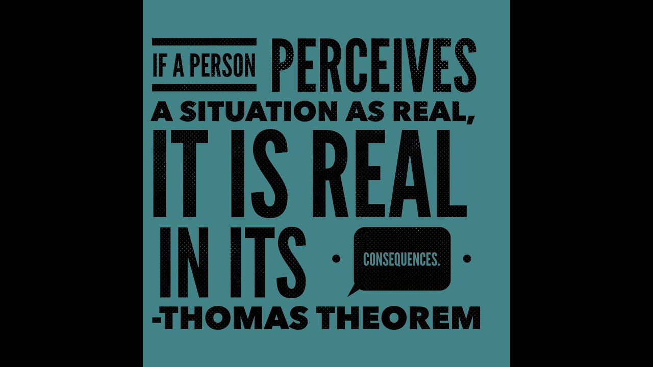 Thomas Theorem YouTube Thomas theorem youtube
