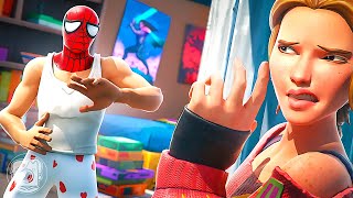 A DAY IN THE LIFE OF SPIDERMAN! (A Fortnite Movie)