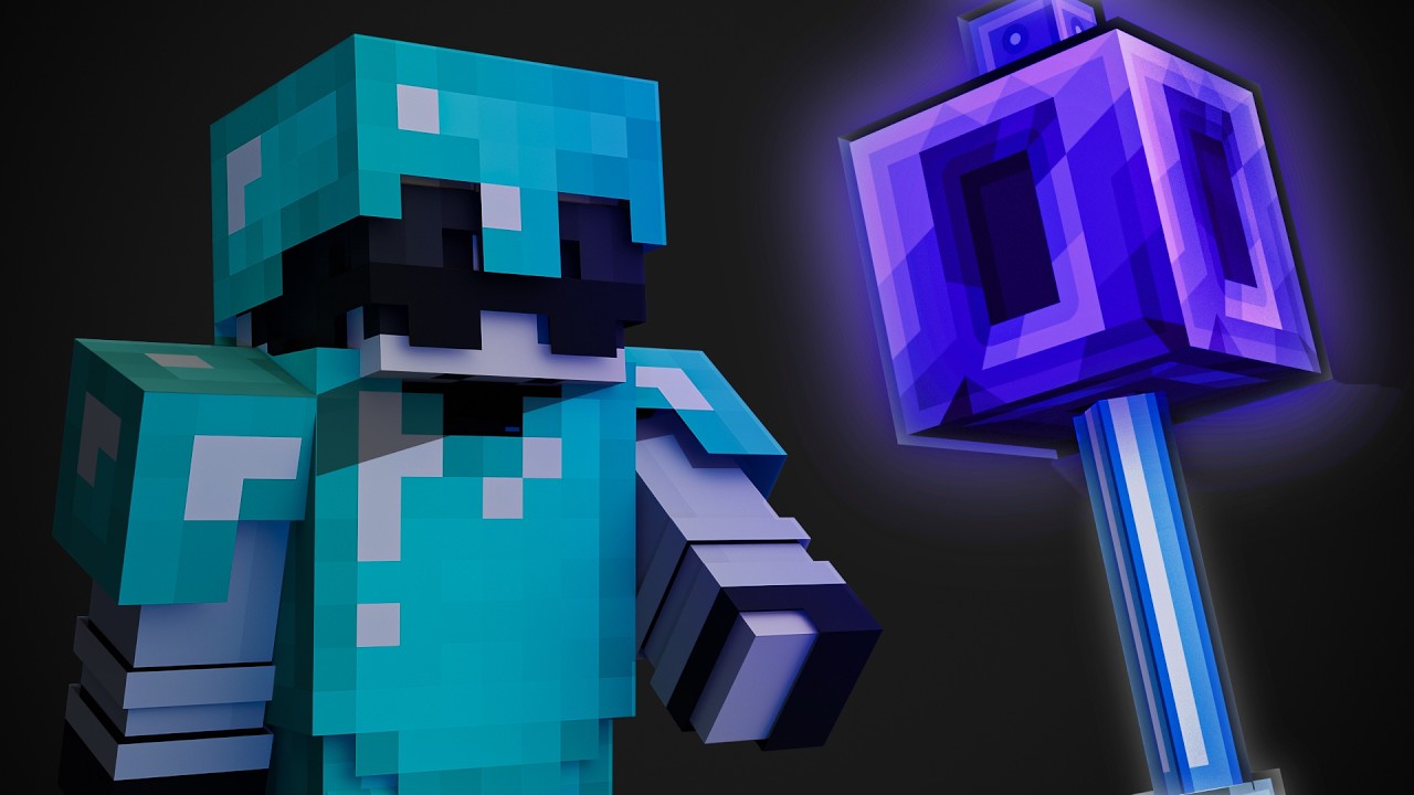 I Spent 24 Hours Mastering Minecraft's MACE - YouTube
