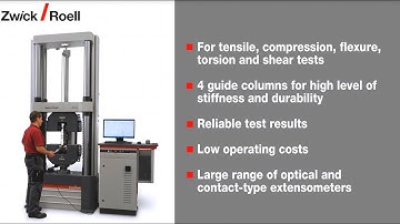 ISO 6892-1 Method A - Tensile test on metals up to 2,500 kN