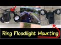 ✅Two Ways to Mount Ring Floodlight No Pre-Wired Setup | Best Smart Wifi Floodlight Security Camera