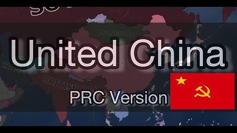 WW2 But China is United | HOI4 Timelapse