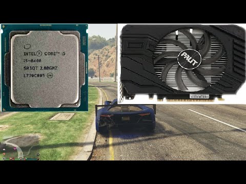 GTX 1660+I5 8400 GTA V TEST