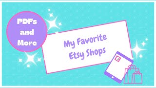 My Favorite Etsy Shops